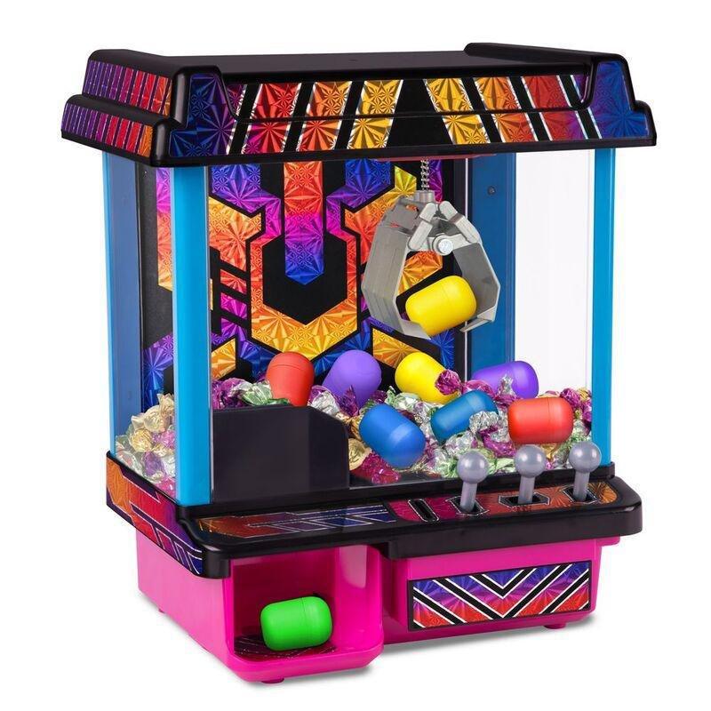 Merchant Ambassador Electronic Arcade Claw Crane Game (Hyper Neon), , large image number 1
