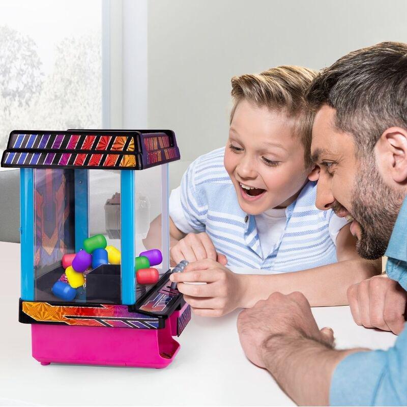 Merchant Ambassador Electronic Arcade Claw Crane Game (Hyper Neon), , large image number 2