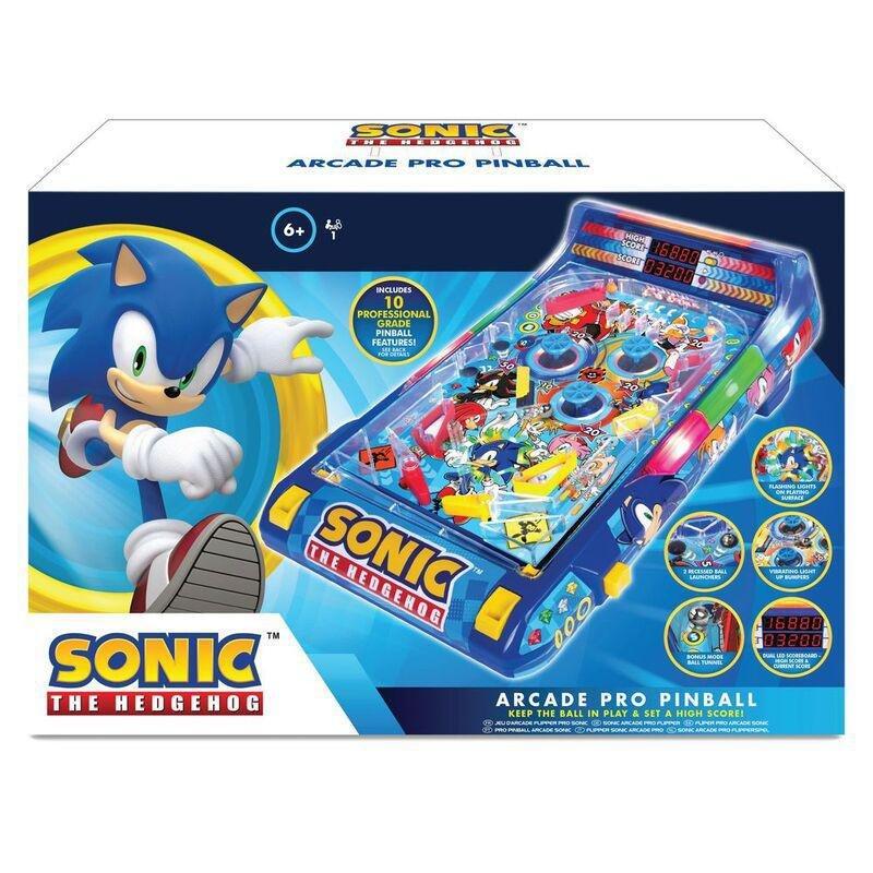 Merchant Ambassador Sonic The Hedgehog Arcade Pro Pinball, , medium