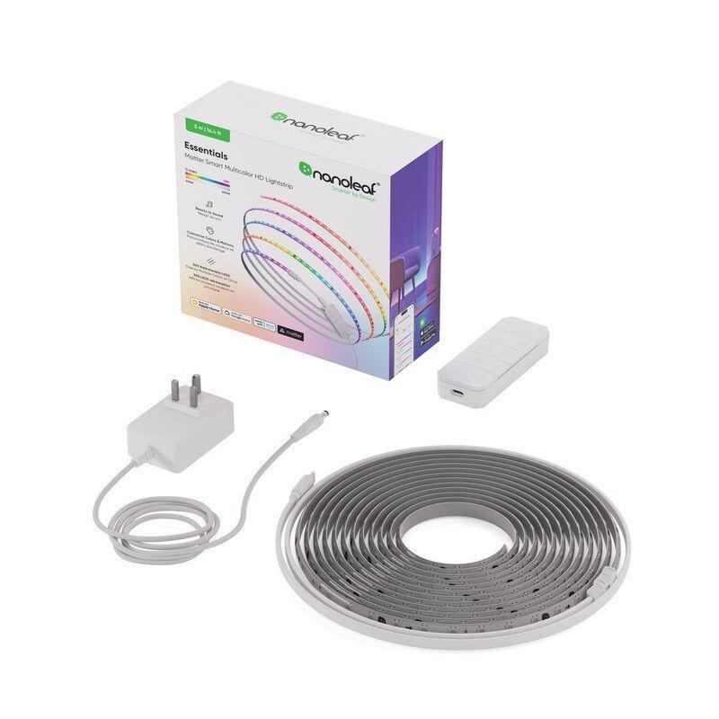 Nanoleaf 1D Matter SMK Smart Multicolor HD Lightstrip 5 Meter 18W 200240V (UK), , medium