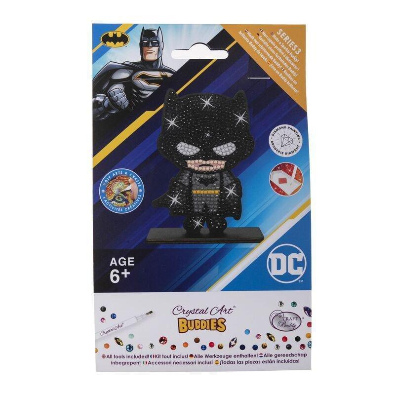Craft Buddy Batman DIY Crystal Art Buddies Kit (11.3 x 8.4cm), , large image number 1