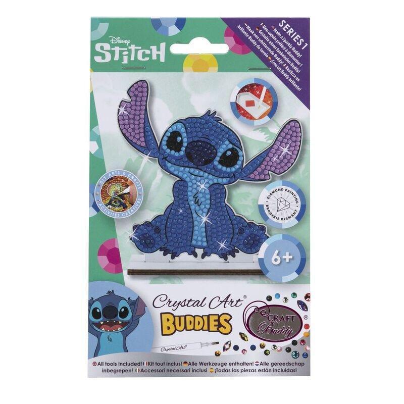 Craft Buddy Disney Stitch (Stitch) DIY Crystal Art Buddies Kit (11.3 x 8.4cm), , large image number 1