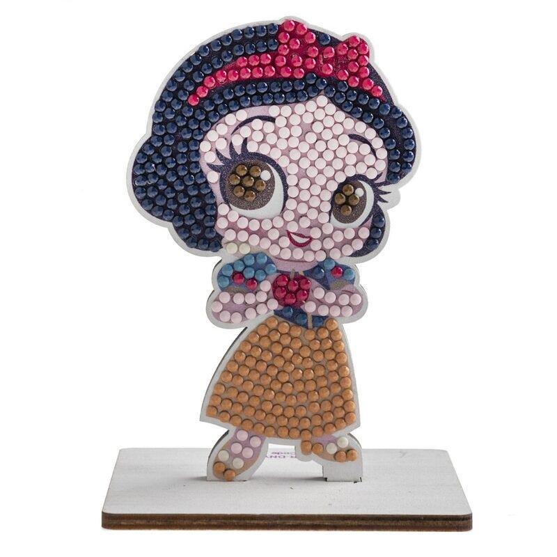 Craft Buddy Disney Princess Snow White DIY Crystal Art Buddies Kit (11.3 x 8.4cm), , large image number 0