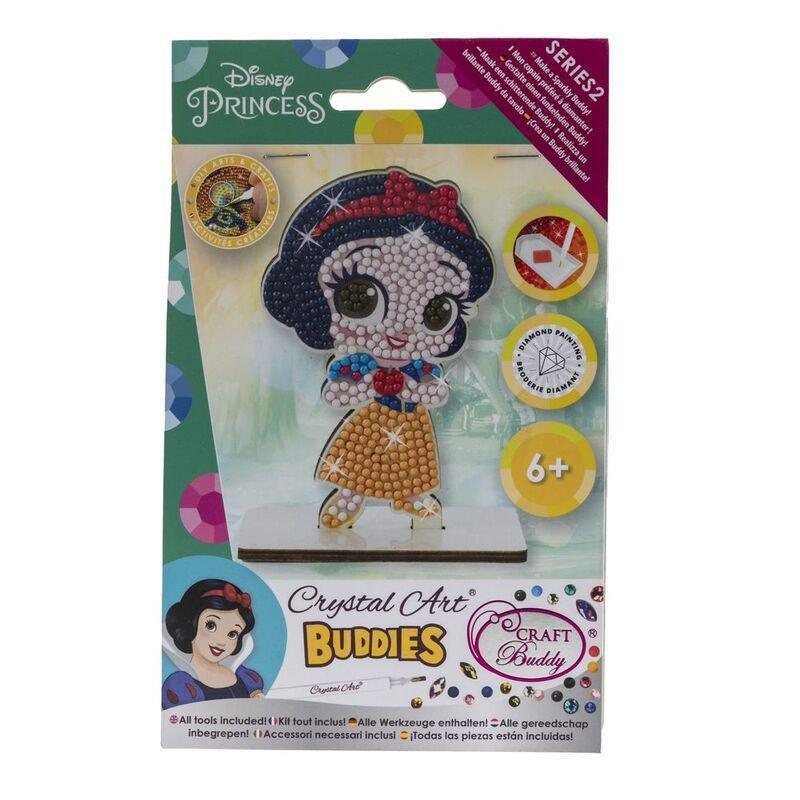 Craft Buddy Disney Princess Snow White DIY Crystal Art Buddies Kit (11.3 x 8.4cm), , large image number 1