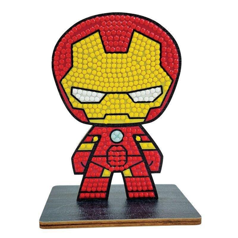 Craft Buddy Avengers Ironman DIY Crystal Art Buddies Kit (11.3 x 8.4cm), , large image number 0
