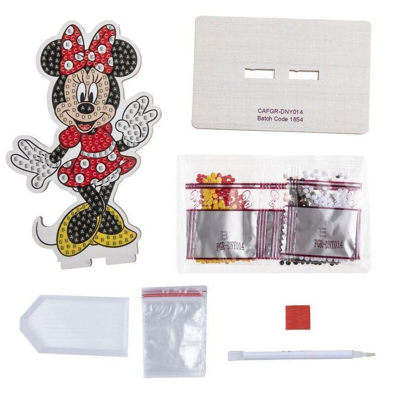 Craft Buddy Disney Minnie Mouse DIY Crystal Art Buddies Kit (11.3 x 8.4cm), , large image number 2