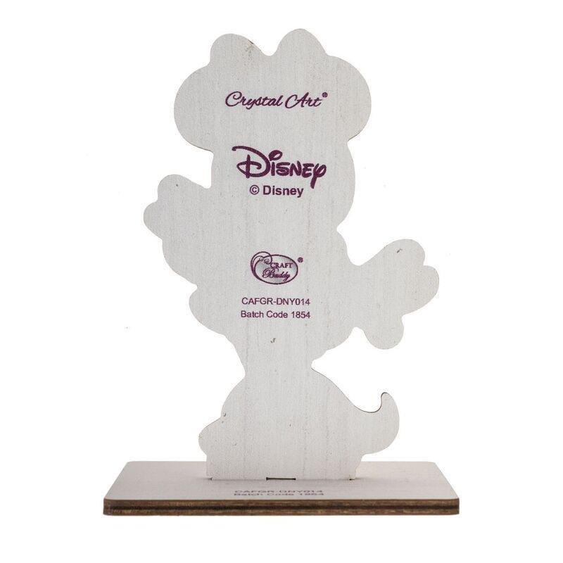 Craft Buddy Disney Minnie Mouse DIY Crystal Art Buddies Kit (11.3 x 8.4cm), , large image number 3