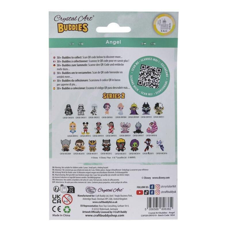 Craft Buddy Disney Stitch Angel DIY Crystal Art Buddies Kit (11.3 x 8.4cm), , large image number 3