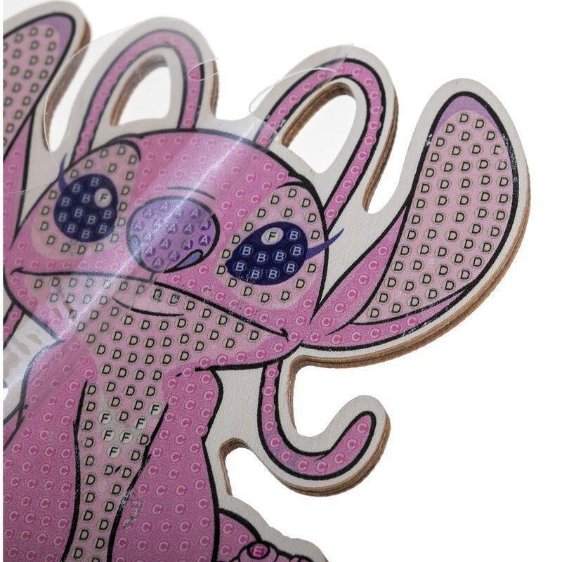Craft Buddy Disney Stitch Angel DIY Crystal Art Buddies Kit (11.3 x 8.4cm), , large image number 4