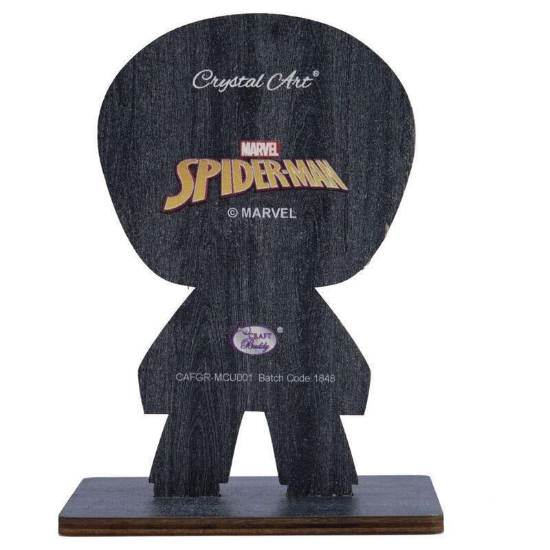 Craft Buddy Spider-Man DIY Crystal Art Buddies Kit (11.3 x 8.4cm), , large image number 3