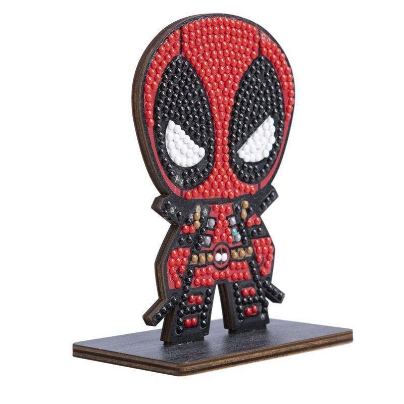 Craft Buddy Deadpool DIY Crystal Art Buddies Kit (11.3 x 8.4cm), , large image number 2
