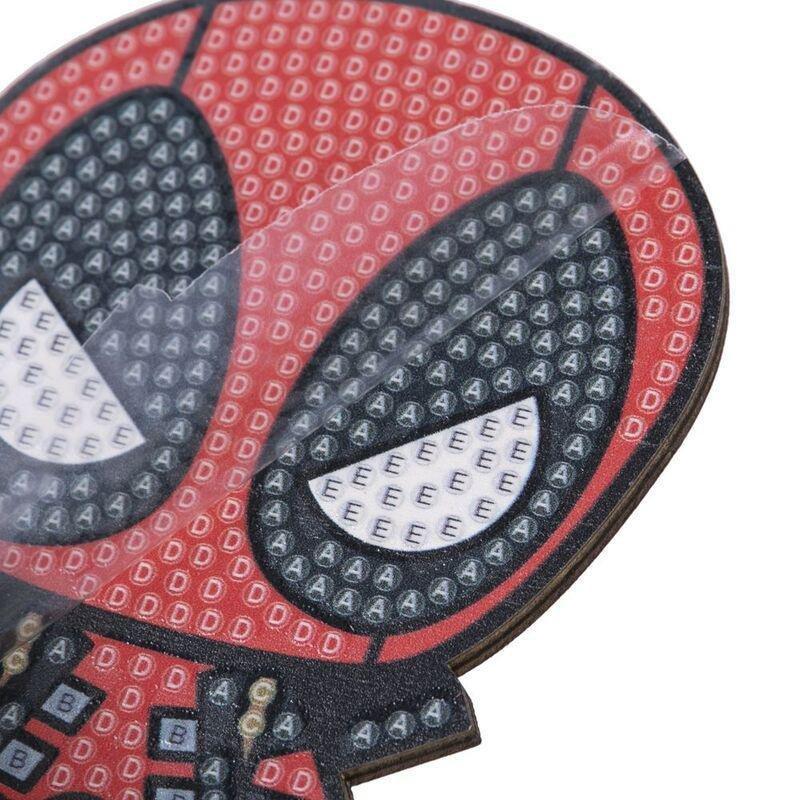 Craft Buddy Deadpool DIY Crystal Art Buddies Kit (11.3 x 8.4cm), , large image number 3