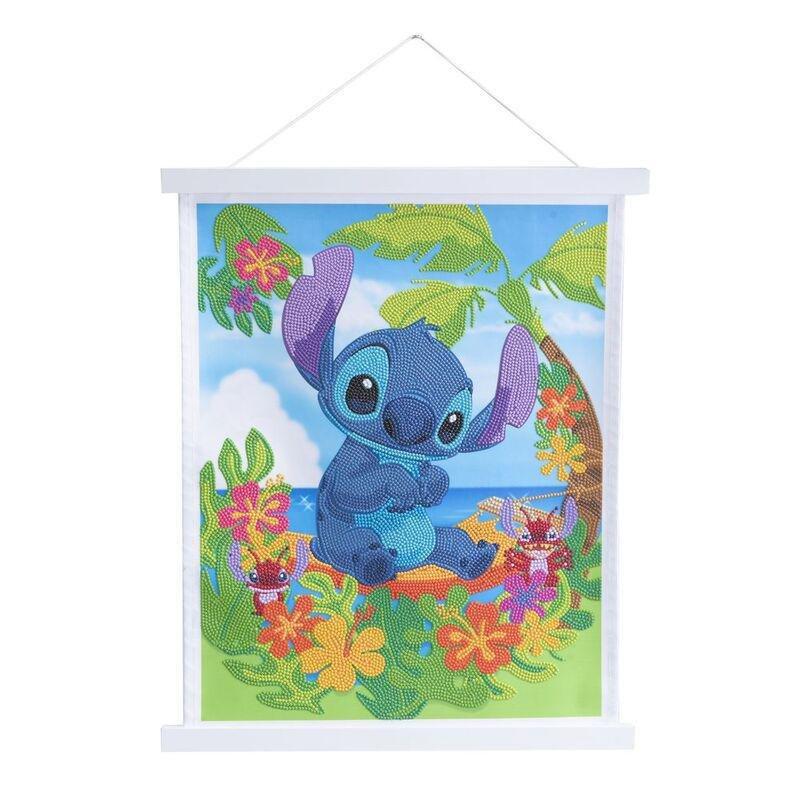 Craft Buddy Disney Lilo And Stitch (Stitch) DIY Crystal Art Scroll Kit (35 x 45cm), , medium