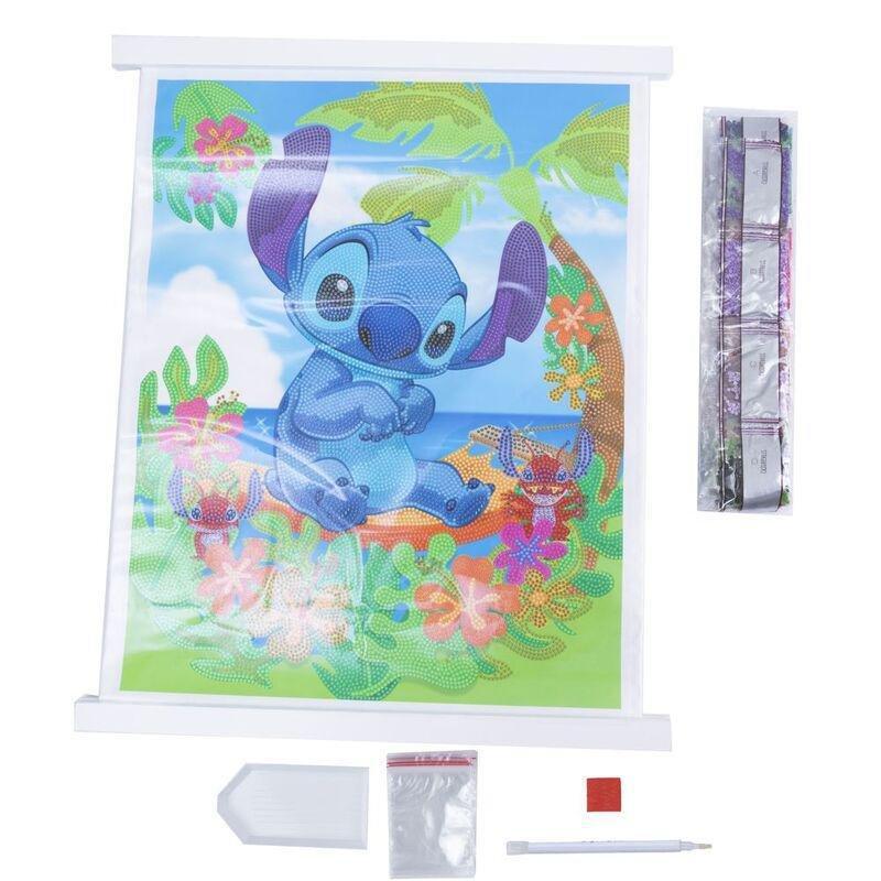 Craft Buddy Disney Lilo And Stitch (Stitch) DIY Crystal Art Scroll Kit (35 x 45cm), , large image number 2
