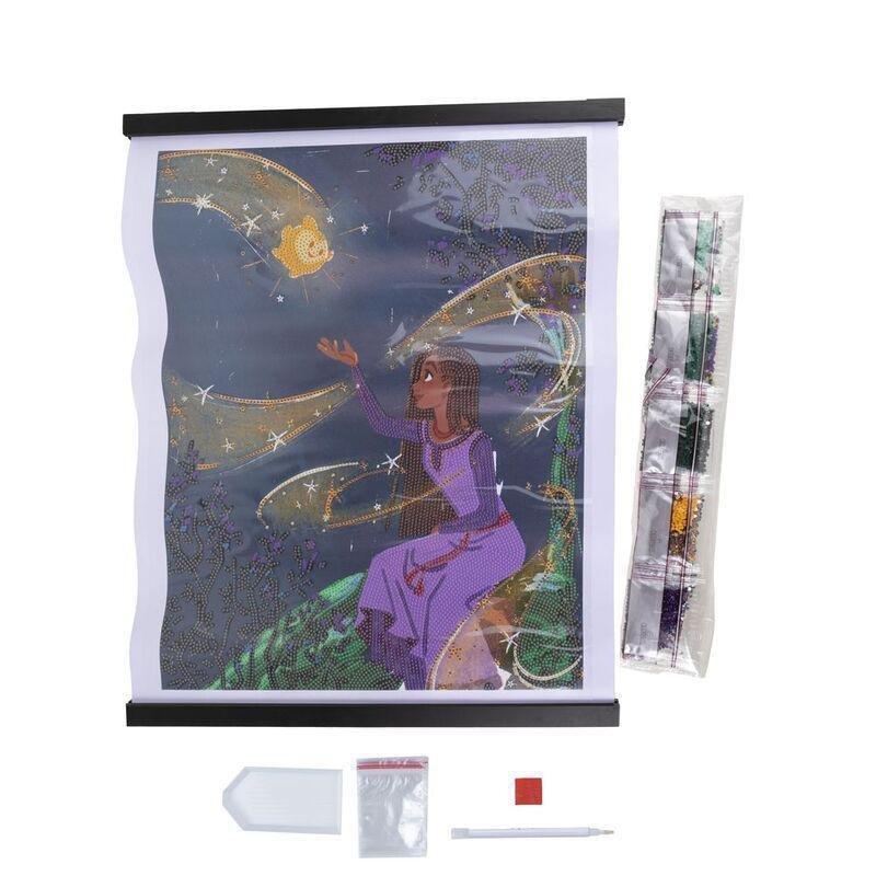 Craft Buddy Disney Wish DIY Crystal Art Scroll Kit (35 x 45cm), , large image number 1