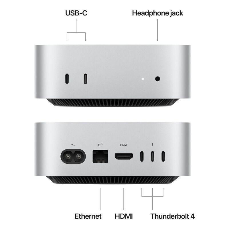 Apple Mac Mini M4 Chip With 10 Core CPU And 10 Core GPU/ 16GB/ 256GB SSD, , large image number 1