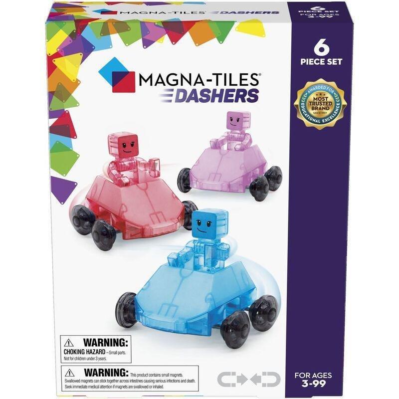 Magna-Tiles Dashers Magnetic Building Set (Set Of 6), , large image number 0