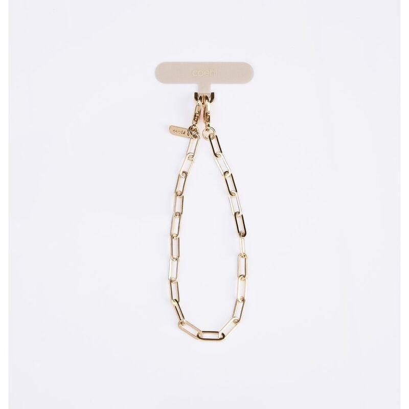 Uniq Coehl Goldilocks Universal Phone Charm Handstrap - Champagne Gold, , medium