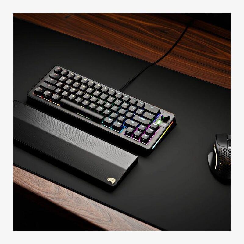 Glorious GMMK 3 75% Prebuilt Wired Gaming Keyboard Black (Arabic/English), , large image number 1