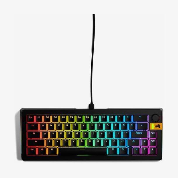 Glorious GMMK 3 HE 75% Prebuilt Wired Gaming Keyboard White (Arabic/English), , medium