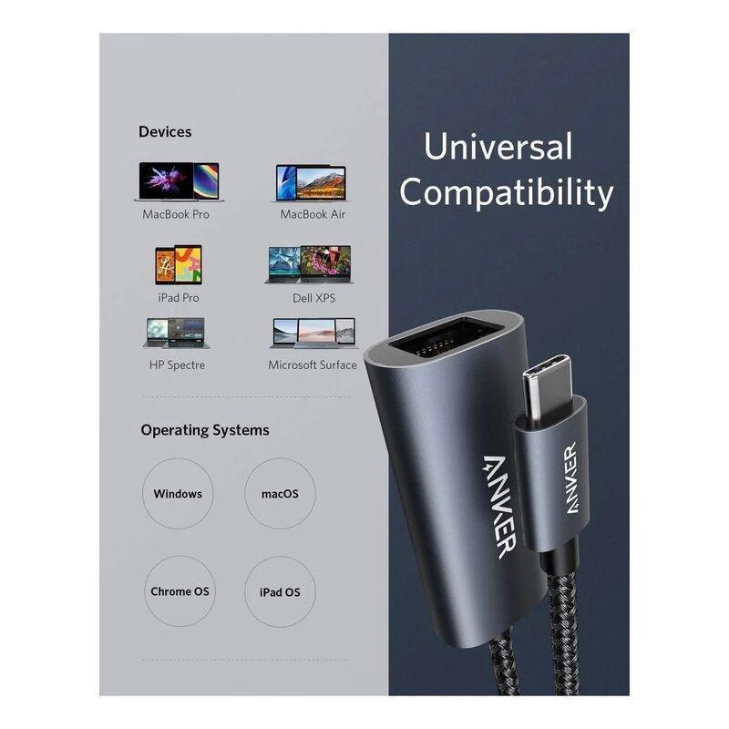 Anker 518 USB-C Adapter - Gray, , medium