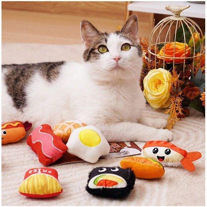 Wild Catz Super Delicious Meal Catnip Cat Toy Assorted Size with Multi Colours, , large image number 1