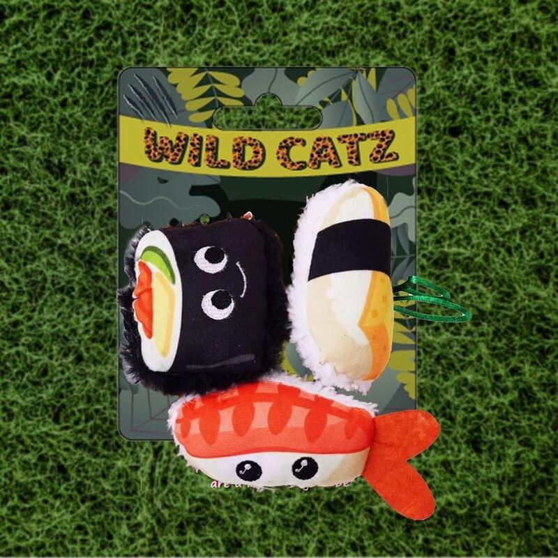 Wild Catz Super Delicious Meal Catnip Cat Toy Assorted Size with Multi Colours, , large image number 3