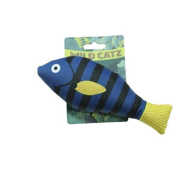 Wild Catz Mrs Bluey Plush Cat Toy - 20 x 8cm 20g, , large image number 1