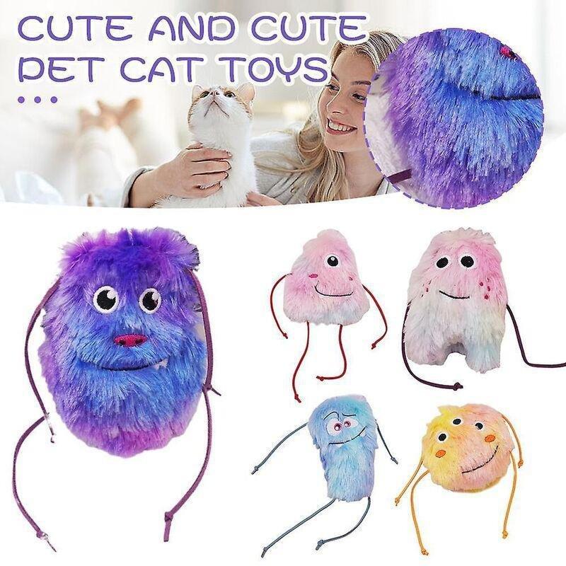 Wild Catz Creepy Crawlers Plush Cat Toy - 11 x 12cm (Assorted Design) - 1Pc, , large image number 1