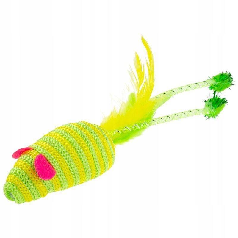 Wild Catz Sneaky Mice Fabric Feature Cat Toy Assorted Colors - 1Pc, , large image number 1