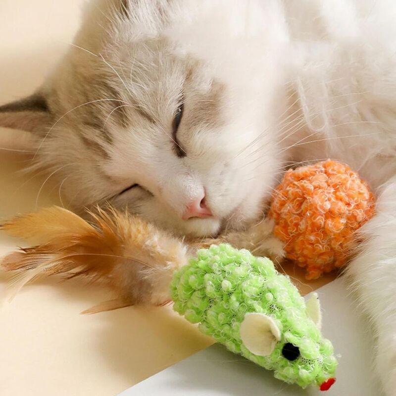 Wild Catz Flurry Friends Cat Toy - 6cm (Pack of  2), , large image number 1