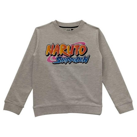 DIFUZED - Difuzed Naruto Teen Boys Sweat Shirt - Ecru Melange 13-4
