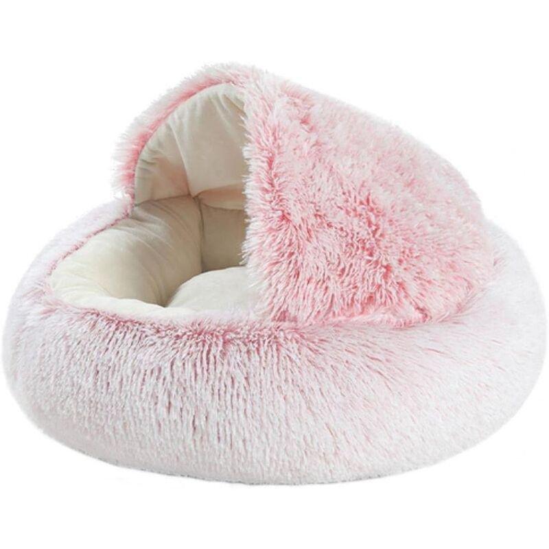 Grizzly Snuggle Cat Bed Pink - 50cm, , large image number 0