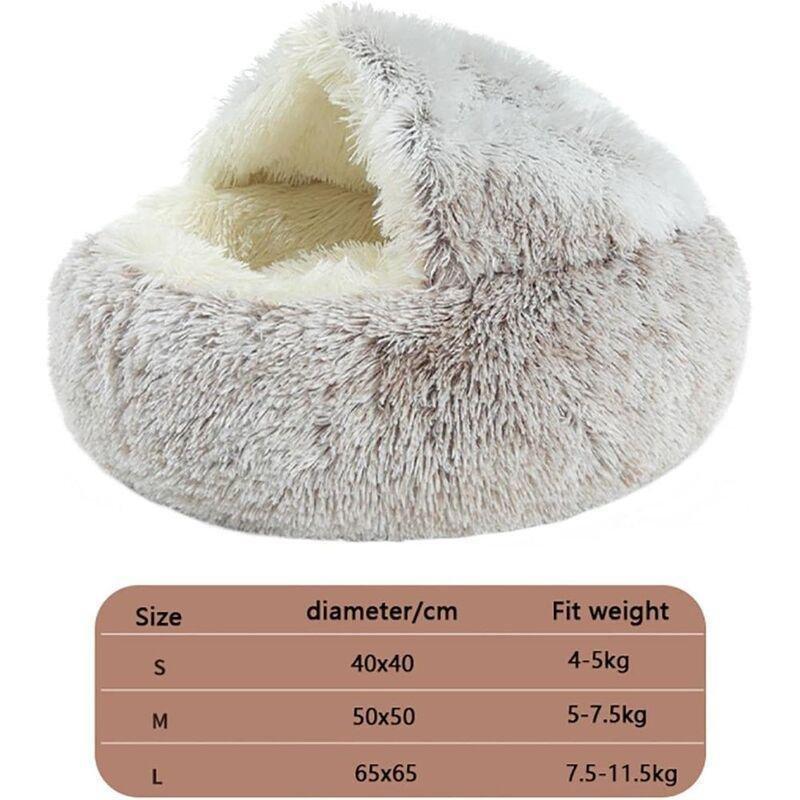 Grizzly Snuggle Cat Bed Pink - 50cm, , large image number 2