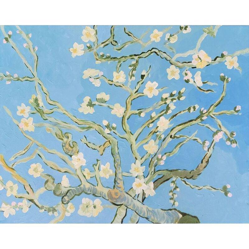 We Love Art - Post Impressionism - The Almond Blossom Guided Painting Art Set, , medium