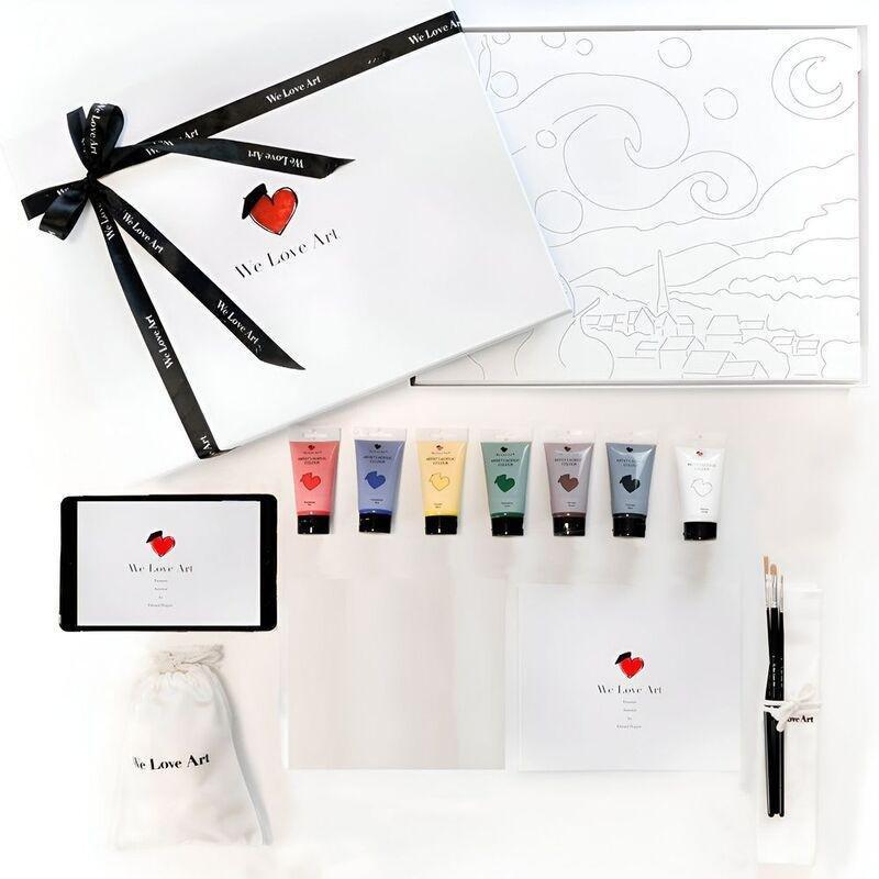 We Love Art - Post Impressionism - The Almond Blossom Guided Painting Art Set, , large image number 1