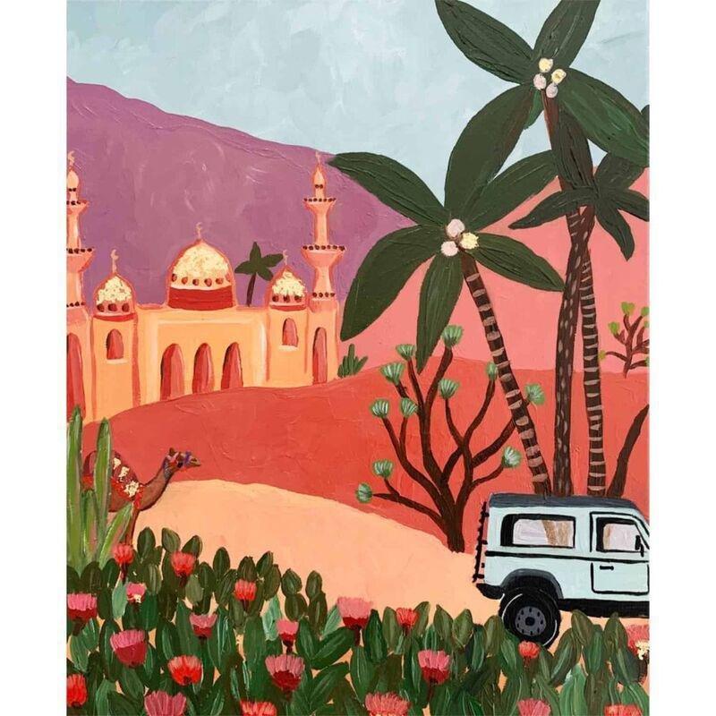 We Love Art - Pop Art - Arabian Gold Guided Painting Art Set, , medium
