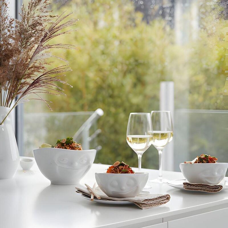 58 Products Tassen Happy Bowl - White 350ml, , large image number 1