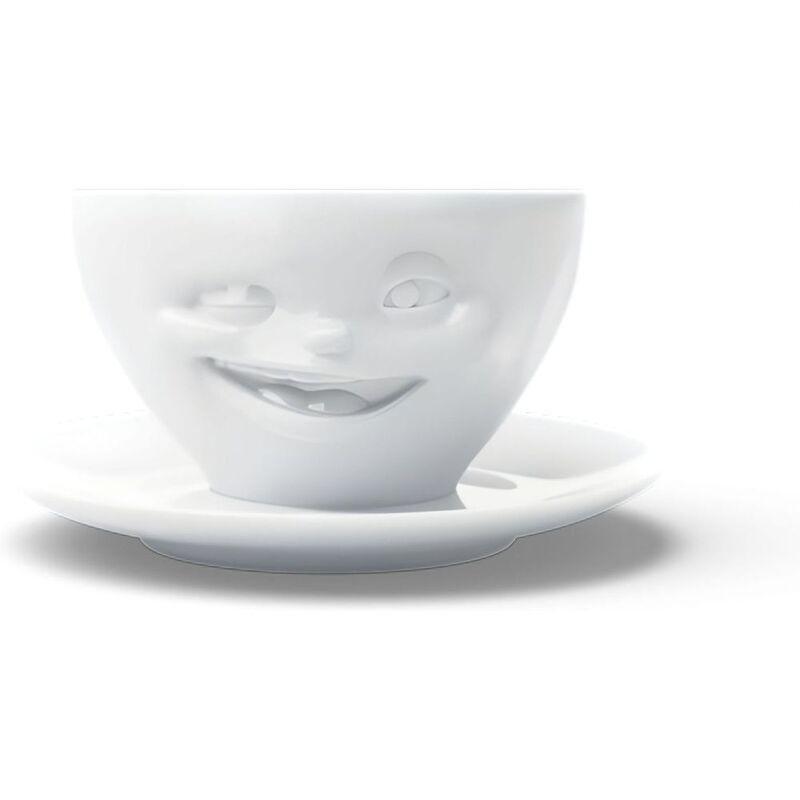58 Products Tassen Winking Coffee Cup - White 200ml, , large image number 2