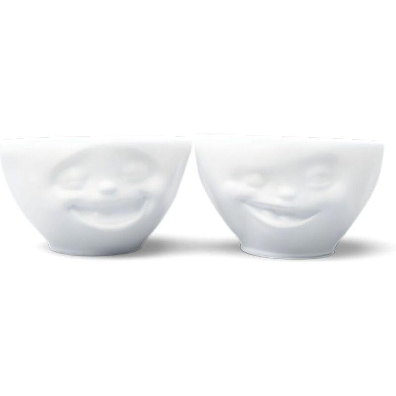 58 Products Tassen Laughing & Winking Mid Set No.4 - White 200ml, , large image number 1