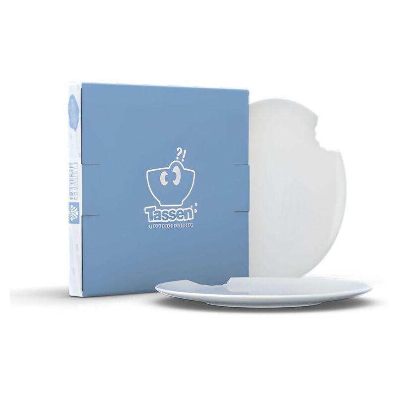 58 Products Tassen 2 Dessert Plates with Bite - 20cm Diameter, , medium