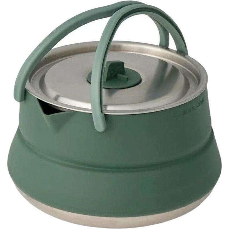 Sea to Summit Detour Stainless Steel Collapsible Kettle 1.6L Laurel Wreath - Green, , medium