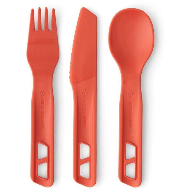 Sea to Summit Passage Cutlery Set (Set of 3) - Orange, , large image number 0