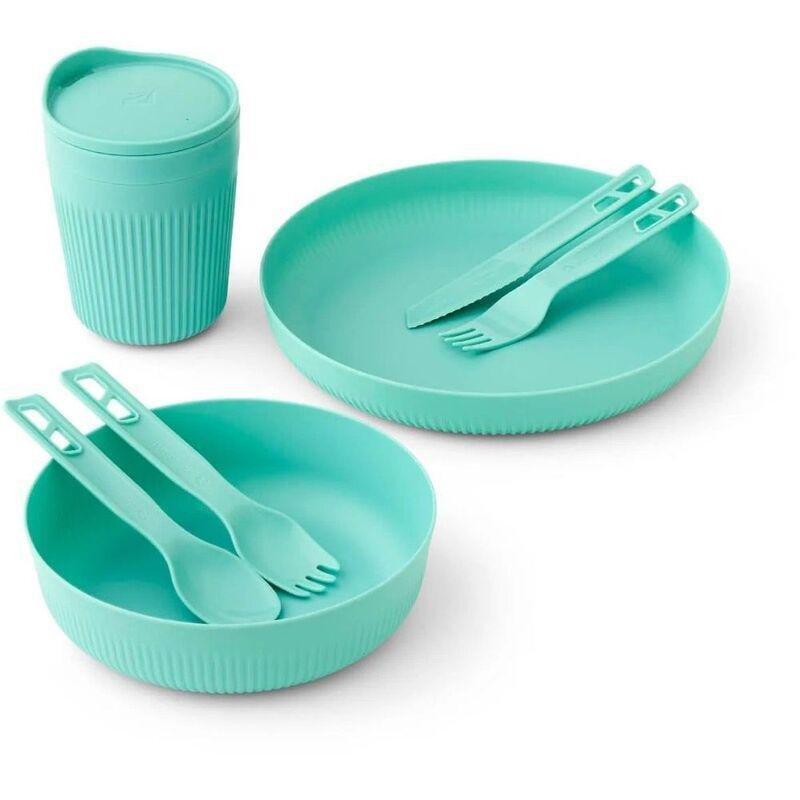 Sea to Summit Passage Dinnerware Set (Set of 7) - Orange, , medium