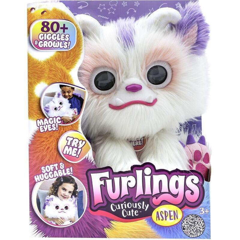 Furlings Curiously Cute Aspen Plush Toy, , medium