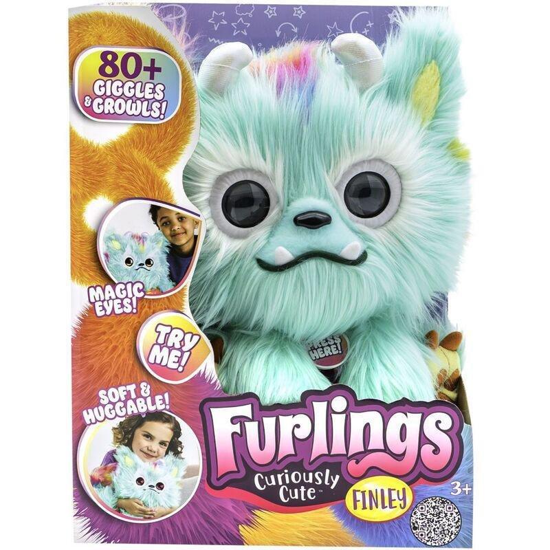 Furlings Curiously Cute Finley Plush Toy, , large image number 1