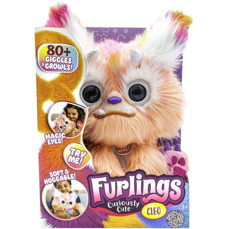 Furlings Curiously Cute Cleo Plush Toy, , large image number 0