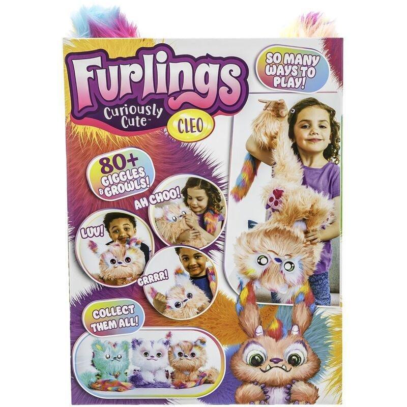 Furlings Curiously Cute Cleo Plush Toy, , large image number 1