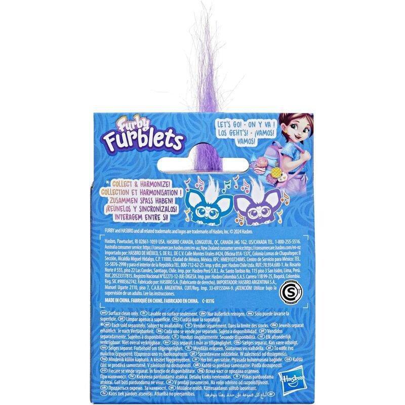 Furby Furblet Too-Koo 2-Inch Keychain Plush Toy, , large image number 2