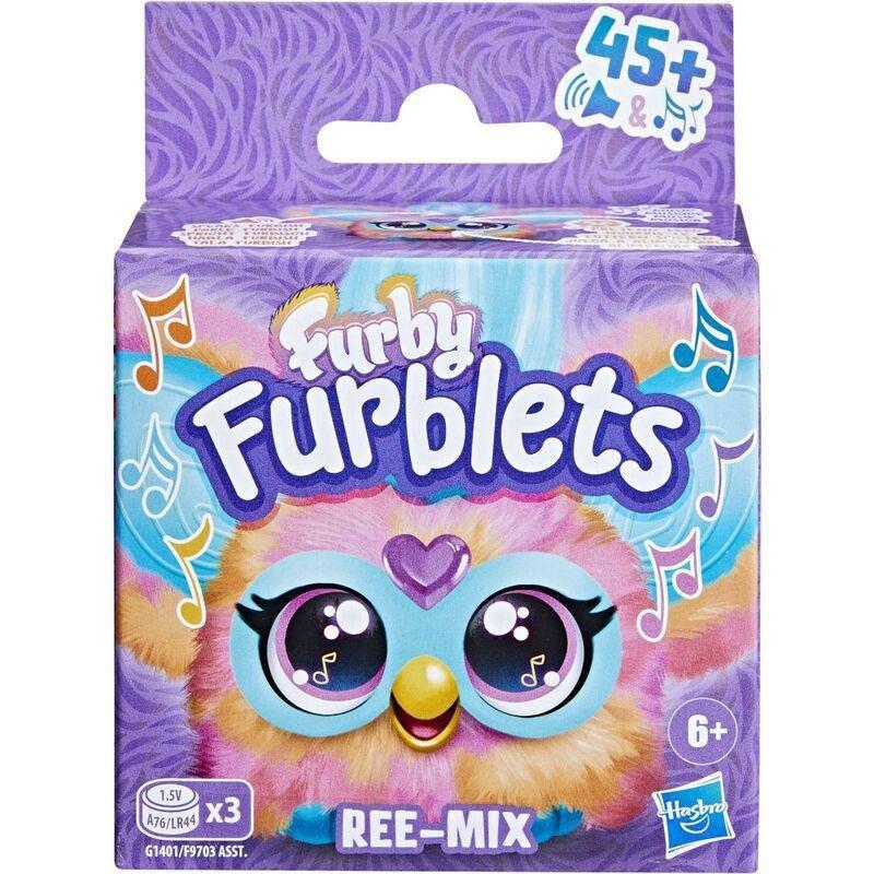 Furby Furblet Ree-Mix 2-Inch Keychain Plush Toy, , large image number 1